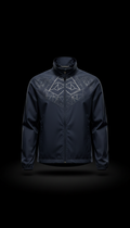 Midnight Navy Reflective Windbreaker