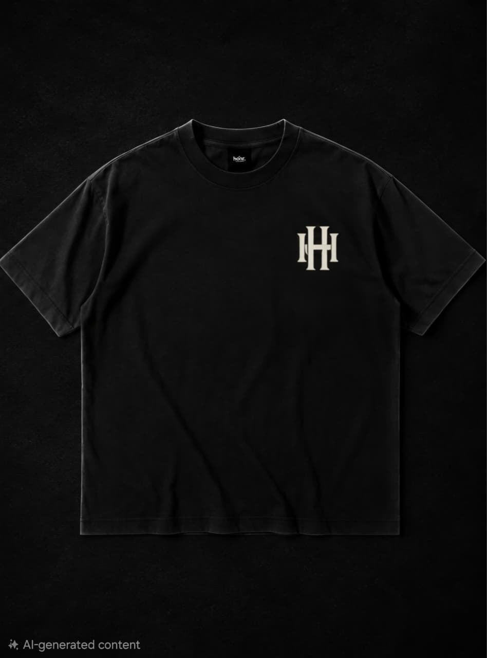 HONR Signature T-Shirt – Black